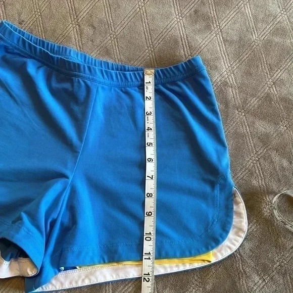 Tail Tech Performance Shorts Blue with Yellow Lining.  Size Small. - Picture 7 of 7
